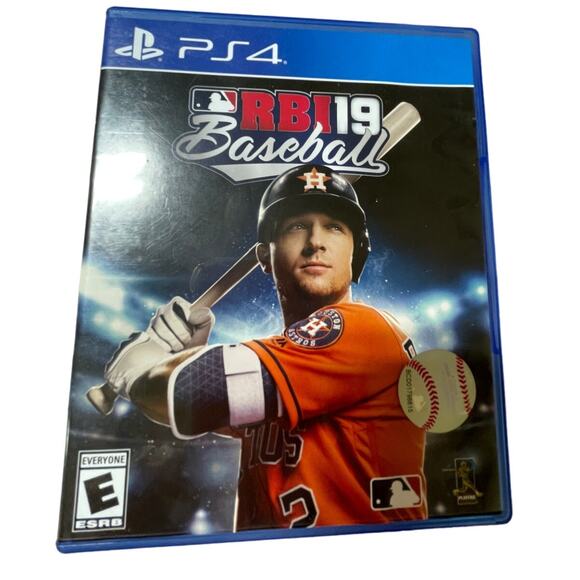 PS4 RBI 19 Baseball Video Game with Case No Booklet Tested Working - Picture 1 of 4